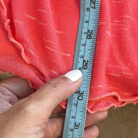 Hard Tail Pink Burnout Oversized Slouchy Short Sleeve T Shirt Top Size Large - Picture 10 of 11